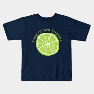 Give Me My Vitamin C To Fight COVID 19 Kids T-Shirt